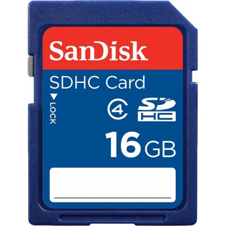 SanDisk mälukaart SDHC 16GB Class 4