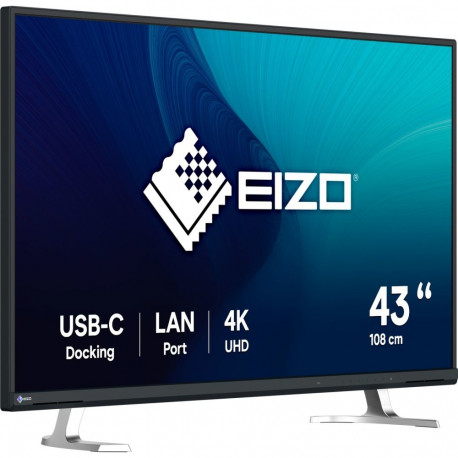 EIZO EV4340X-BK, LED monitor - 42.5 - black, UltraHD/4K, IPS, remote control, USB-C