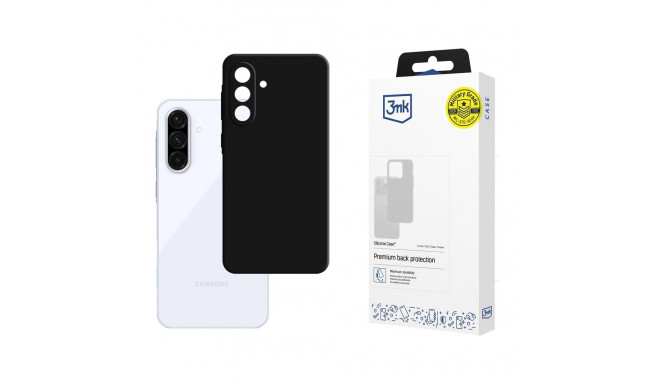 3mk Silicone Case for Samsung Galaxy A36 5G - Black