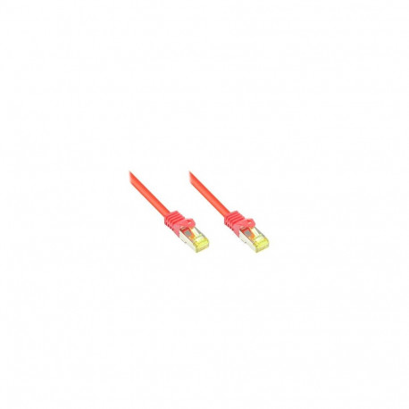 Alcasa 8070R-005R networking cable Red 0.5 m Cat7 S/FTP (S-STP)