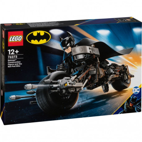 LEGO Batman Baufigur mit dem Batpod 76273
