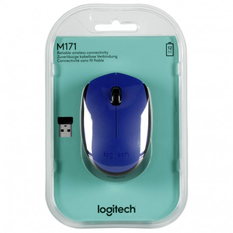 Logitech Mouse M171 Wireless blue (910-004640) (910004640)