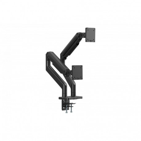 The DIGITUS Dual Monitor Mount with Gas Spring and Table Clamp (DA-90474) is a high