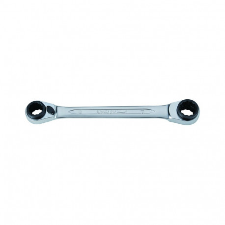 Ratcheting box spanner 16x17-18x19mm