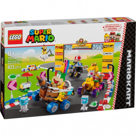 LEGO Super Mario 72036 – Mario Kart – Baby Peach ja Grand Prix ‑setti