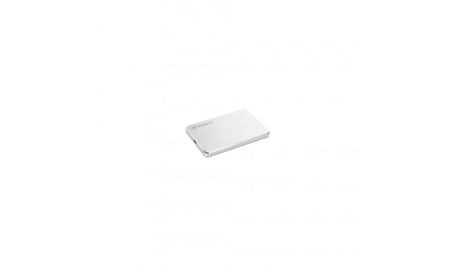 Transcend External HDD||StoreJet|1TB|USB 3.1|Colour Silver|TS1TSJ25C3S