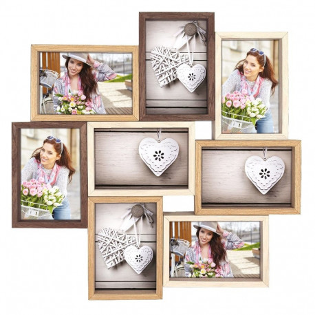Zep Wooden Collage Photo Frame TY013 Montreaux for 8 Photos