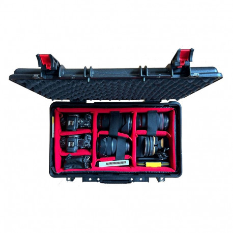 Explorer Cases 5218HL Case Black with Divider Set