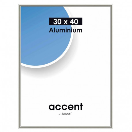Nielsen Photo Frame 52439 Accent Glossy White 30x40 cm
