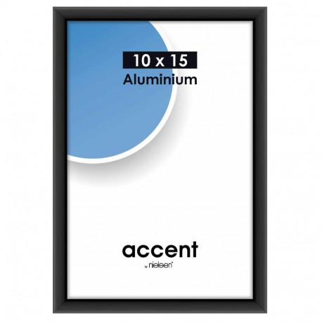 Nielsen Photo Frame 53226 Accent Frosted Black 13x18 cm
