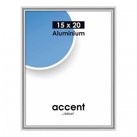 Nielsen Photo Frame 51325 Accent Steelgrey 15x20 cm