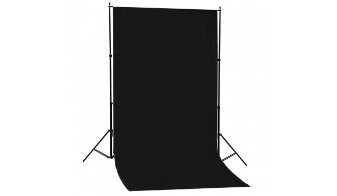 Linkstar taustasüsteem BSK-2016B + kangas, must