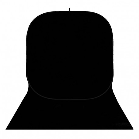 StudioKing Background Board BBT-02 Black 150x400 cm