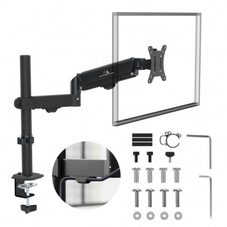 Maclean monitorihoidik gaasvedruga 17"-32" 2-10kg must MC-135