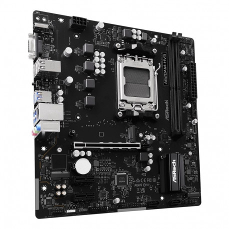 Asrock A620AM-HVS AMD A620A Socket AM5 micro ATX emaplaat