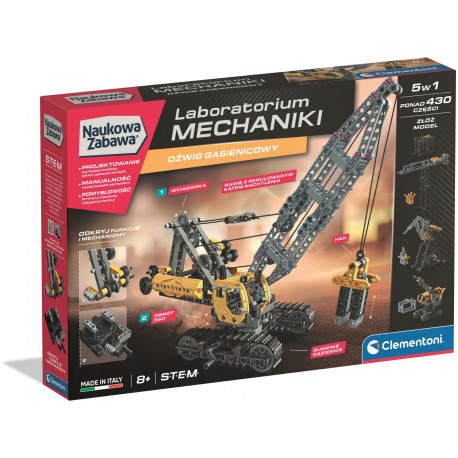 Clementoni konstruktor Mehaanika labor: kraana