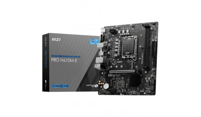 "1700 MSI PRO H610M-E"