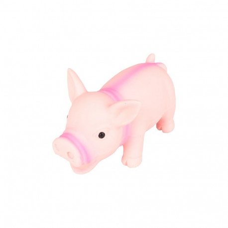 Flamingo latex dog toy pig 12cm