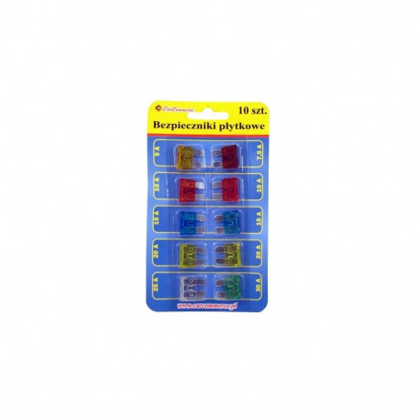 Autofuses flat set. 10pc