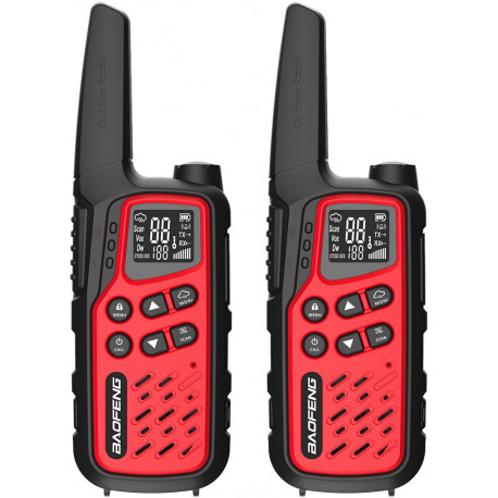 Baofeng walkie-talkie BF-T25E, red (opened package)