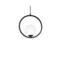 PENDANT LIGHT KONYA E14 BLACK/WHITE