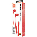 JBL headset Tune 310C, punane (opened package)
