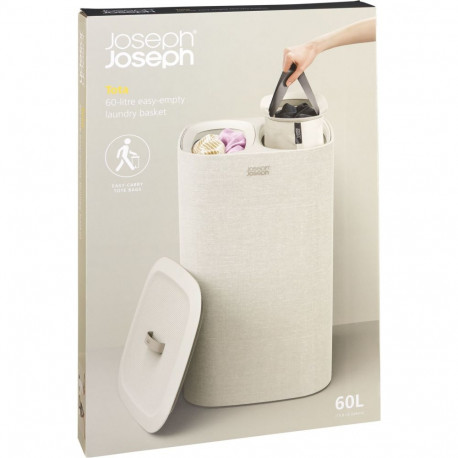 Joseph Joseph Tota 2 lahtriga 60 l ecru