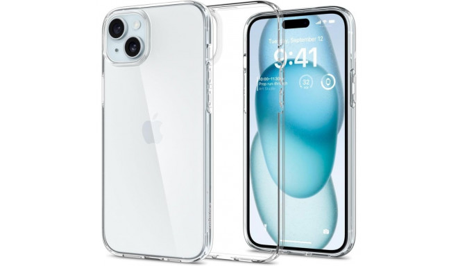 Spigen Liquid Crystal iPhone 15 Case - Clear