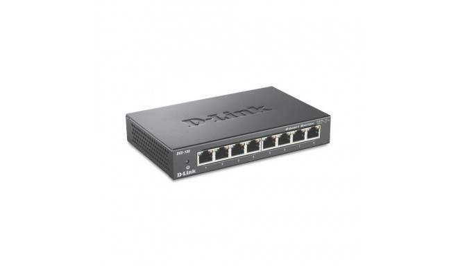 D-link Switch DGS-108/E Unmanaged, Desktop, 1 Gbps (RJ-45) ports quantity 8