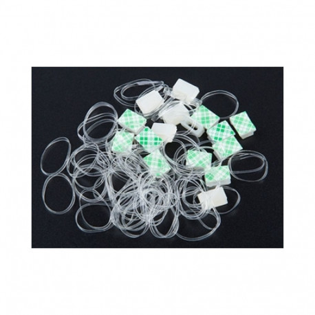 Makeblock Neuron Kinnitused 16tk ja kummipaelad 80 tk