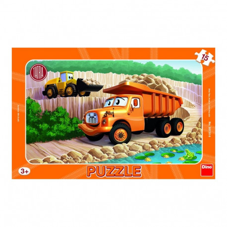 Dino väike plaatpusle 15 tk Tatra