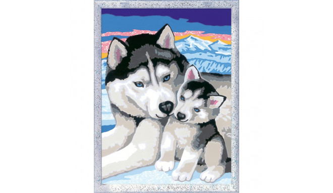 Ravensburger maalimine numbrite järgi Armsad Haskid