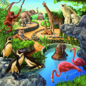 Ravensburger pusle Loomad 3x49tk