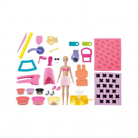 TOY DOUGH PLAYDOH BARBIE SHOW G1356