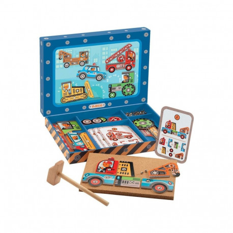 GAME BOARD TAP TAP VEHICLES DJ06641 mängulaud sõidukid