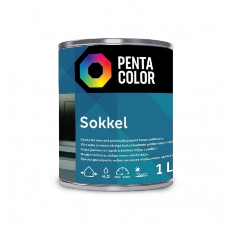 pentacolor sokkel välisvärv