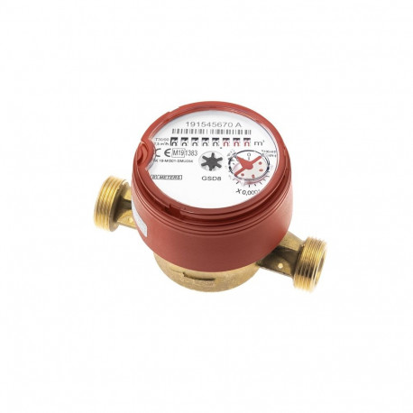 HOT WATER METER DN15 11CM 2.5M3/H R100