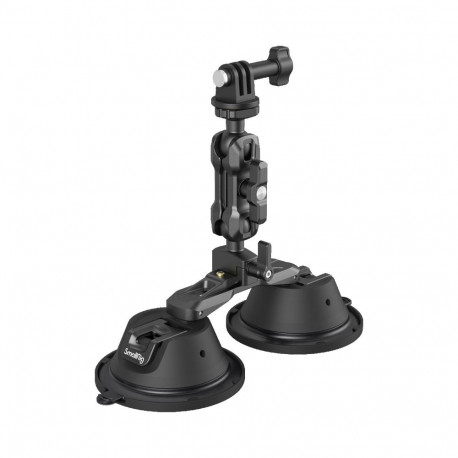 SmallRig 3566 Suction Cup Portable Dual with Camera Mount  SC-2K