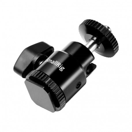 SmallRig 761 Cold shoe mount - Ballhead 1/4" screw