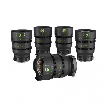 NiSi Cine Lens Set Athena Prime RF-Mount