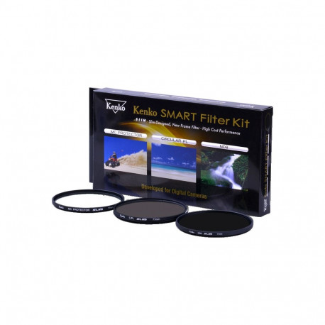 Kenko Smart Filter 3-Kit Protect/CPL/ND8 43mm