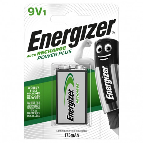 Energizer Rech 9V 175mAh 1 pack