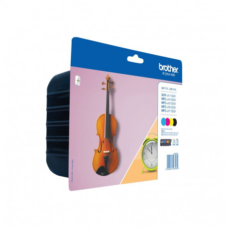 BROTHER Pack blister de 4 cartouches d encre haute capacite pour MFC-J4510DW