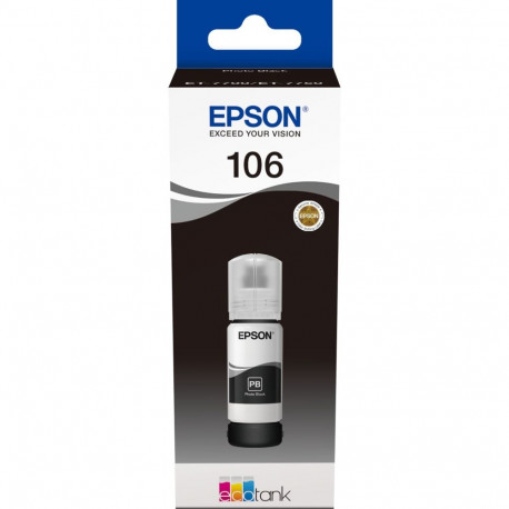 Epson Ink 106 Photo Black Schwarz (C13T00R140)