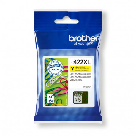 Brother Ink LC422XL Yellow Gelb (LC422XLY)
