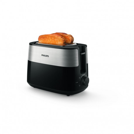 Philips Daily Collection Toaster HD2516/90, Black