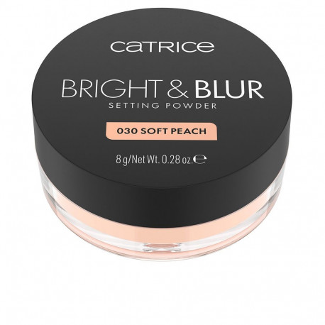 CATRICE BRIGHT & BLUR polvos fijadores sueltos #030-Soft Peach 8 gr