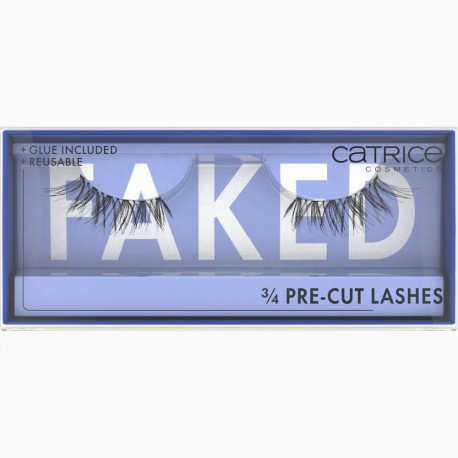 CATRICE FAKED 3/4 PRE-CUT pestañas artificiales 1 u