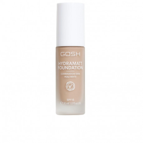GOSH HYDRAMATT base de maquillaje SPF15 #010-light dark-neutral 30 ml