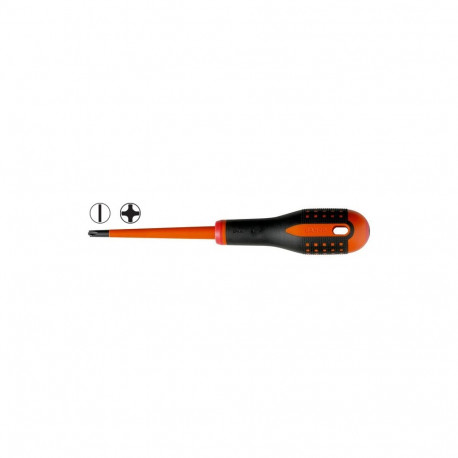 Insulated screwdriver ERGO™ SLIM Combi SL5/PH1x80mm 1000V VDE